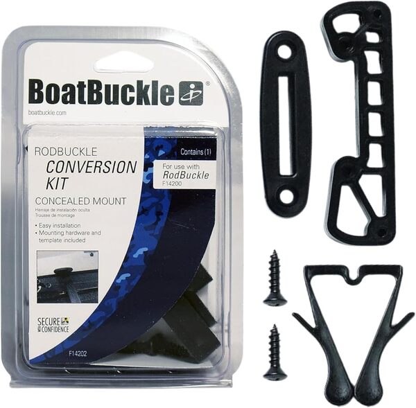Boatbuckle Rod Buckle Concealed Mounting Kit