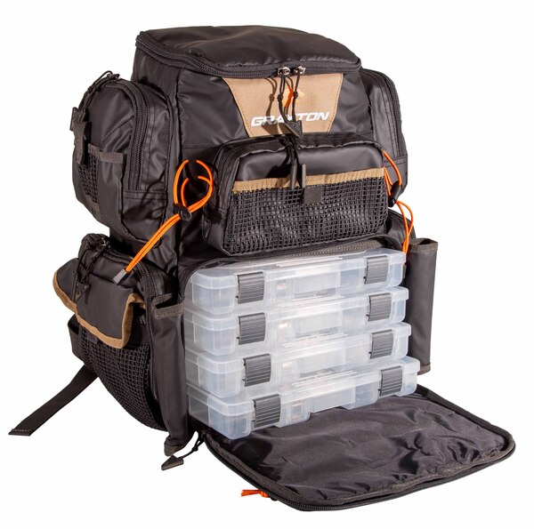 Grayton Tough Gear Mission Backpack (Incl. 4 Tackleboxen)