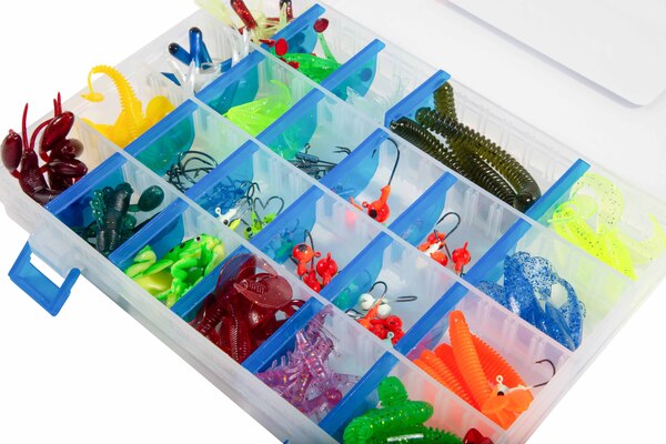 Fish4All Softbait Box (146pcs)