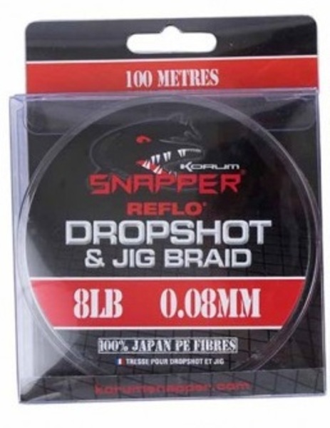 Korum Snapper Dropshot Jig Braid Gevlochten Lijn