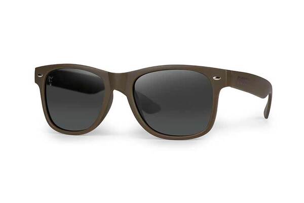 Fox Avius Trans Khaki Gepolariseerde Zonnebril - Green Lens