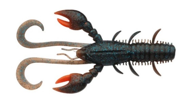 Berkley Hollow Craw Softbait 10cm UV (8 stuks)