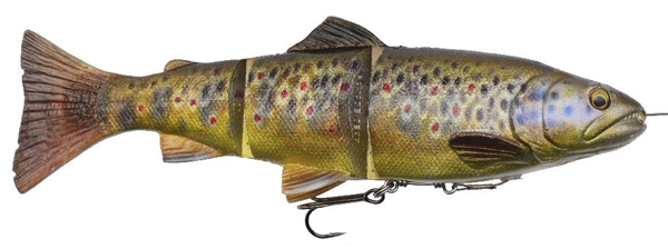 SAVAGE GEAR - 4D LINE THRU PULSE TAIL TROUT 20cm 102g SLOW SINK PERCH