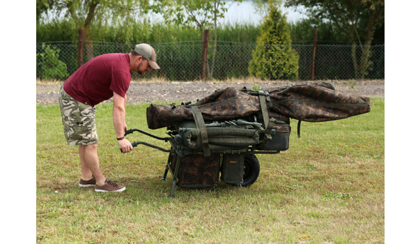 Fox FX Explorer Barrow + Camolite Barrow Bag + 2x Mesh Bags + 2x Bag straps