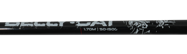 Canna da Vertical per Siluro Ultimate Belly Cat Spin 1,70 m (50-150 g)