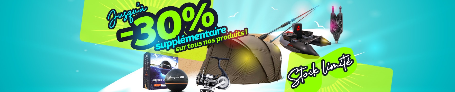 Topbanner: Tot 30% Zomer Soldes 2026 (FR)