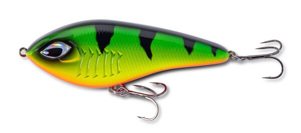 IC Doiyo JerXus UV Suspending Jerkbait 12.5cm (57g) - Lava Tiger