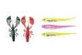 Kit Ultimate Dropshot Senza piombo 150cm 0.30mm 7 + 9.5cm (10g) (9pcs) - Bright