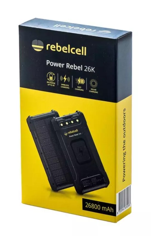 Rebelcell Powerbank Power Rebel 26K V2 - 26800mAh - Charge Rapide USB Et USB-C