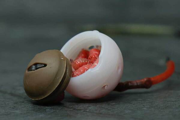 Liquirigs Multi-Bait Boilie Hookbait System Brown Swivel (4 pieces)