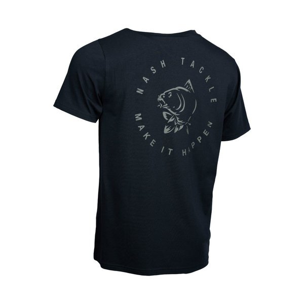 Nash Make It Happen Carp Logo Camiseta Negra