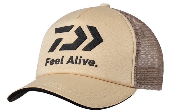 Daiwa Soft Mesh Cap DC-6225E Half Mesh  - Cream Beige