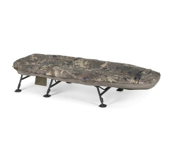 Nash Indulgence HD40 Sleep System 6 Legs Camo Stretcher (Incl. Dekbed)