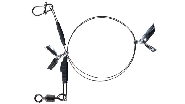 BKK 7x7 Wire Leader Allround Duolock Snap 15cm (2 Stuks)