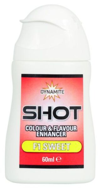Dynamite Baits Shot Colour & Flavour Enhancer F1 Sweet Yellow (60ml)