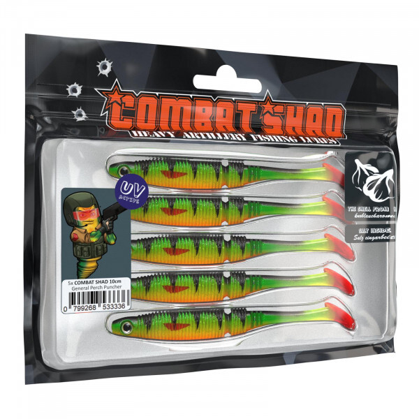 Combat Shad 10cm (5 pieces)