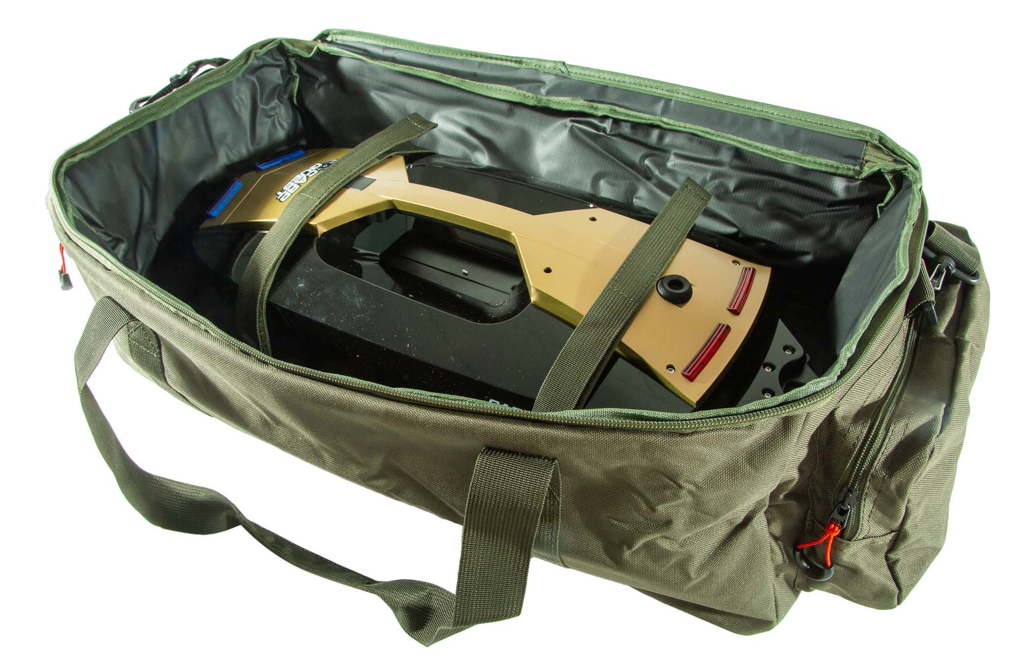 Sac De Transport Pour Bateau-Appât Et Télécommande - 58x28x19 Cm, Tissu Oxford Résistant, Protection Anti-Choc - Pour Pêche, Randonnée, Camping - 7
