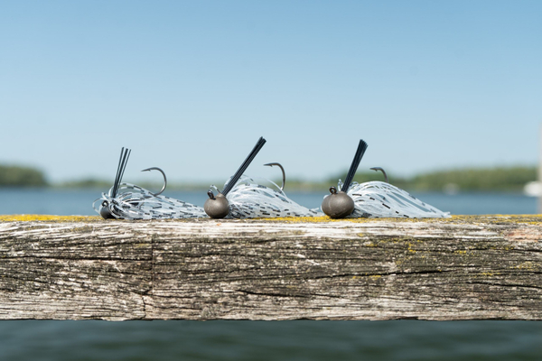 Ultimate Skirted Tungsten Football Jig - Brownie