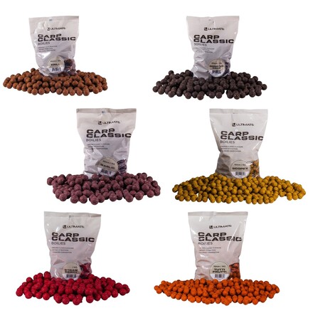 Ultimate Carp Classic Boilies Try-Out Pack (6kg) (6 Smaken!)