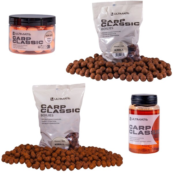 Ultimate Carp Classic Krill Baits Pack