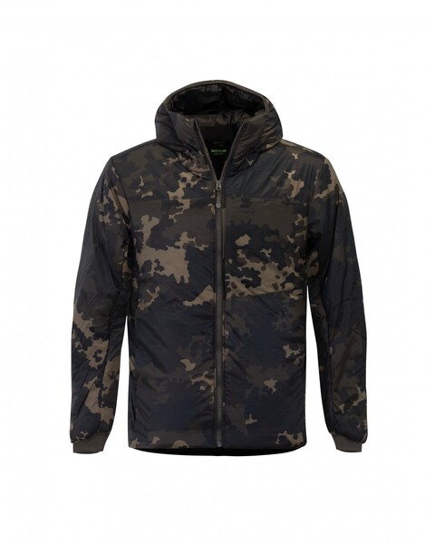 Korda Insulated Hooded Jacket Dark Kamo