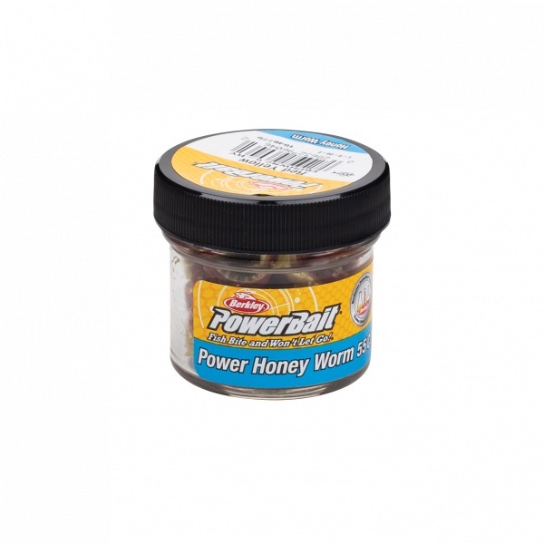 Berkley Power Honey Worms (2,5cm) (55 pieces)