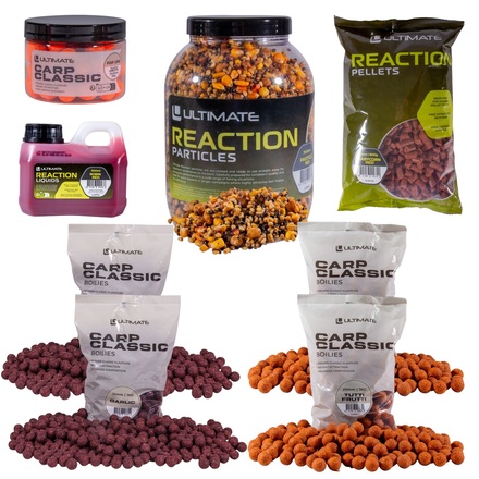 Ultimate Baits Carp Particles/Boilies Weekend Pack