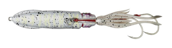 Savage Gear Swim Squid Inchiku Sea Fishing Lure 10.3cm (180g) - White Glow