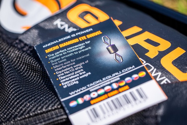 Guru Micro Diamond Eye Swivel Maat 14 (10 Stuks)