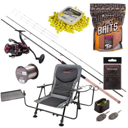 Ultimate Complete Feeder Chair Fishing Set