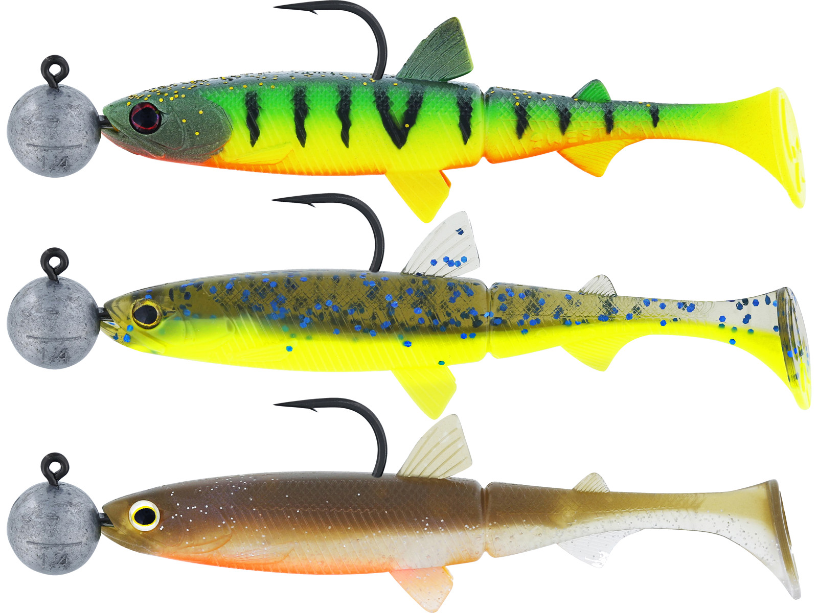 Esca Nuoto Westin Shadteez Paddle Tail 10-5/8″ – Color Roach – Affare Gigante! - Foto 4