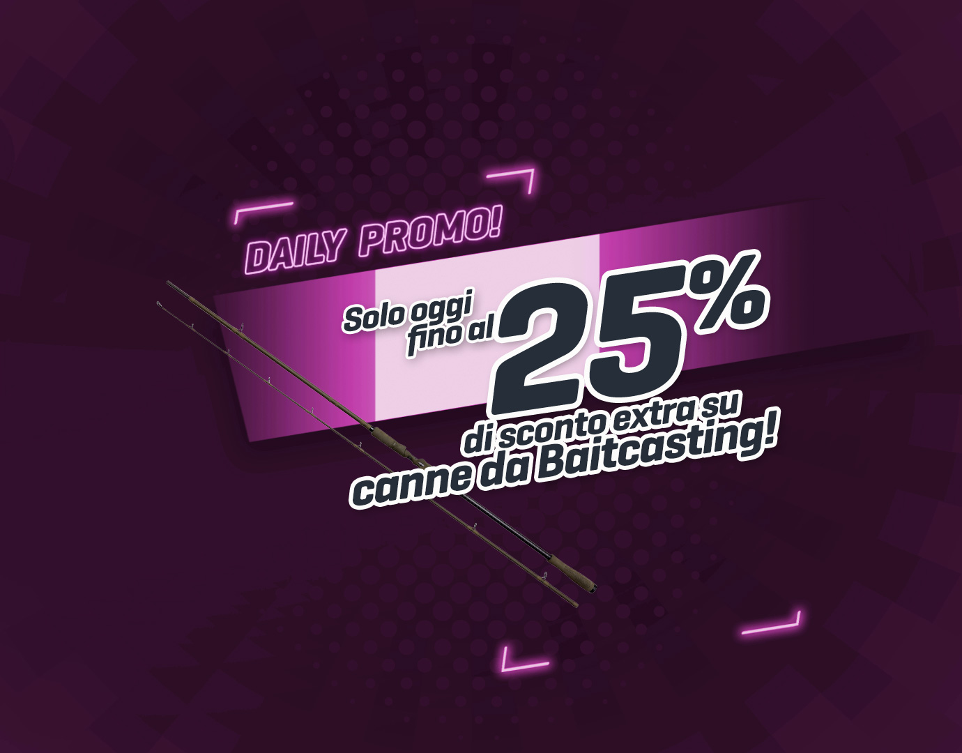 Subbanner: Tot 25% Baitcaster hengels (Groen)