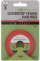 Korum Limitless Quickstop Feeder Hair Rigs Barbed Onderlijnen 75cm (8pcs)