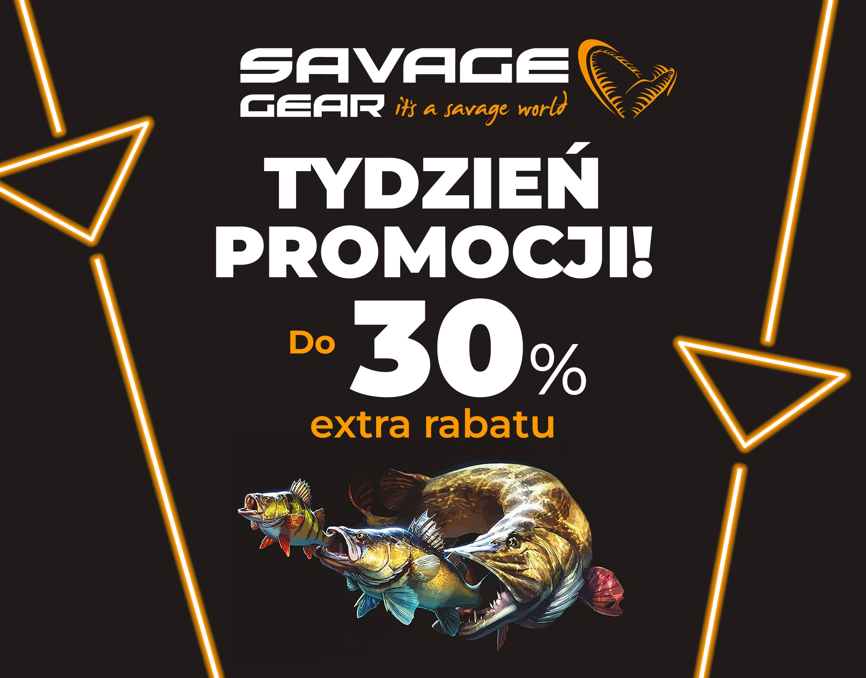 Subbanner: Tot 30% Savage Gear (Weekactie)