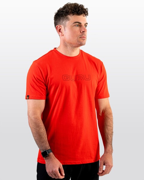 Guru Glitch Red Tee T-Shirt