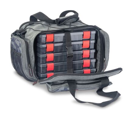 Iron Claw Mid Bag (Incl. 5 Tackleboxen)