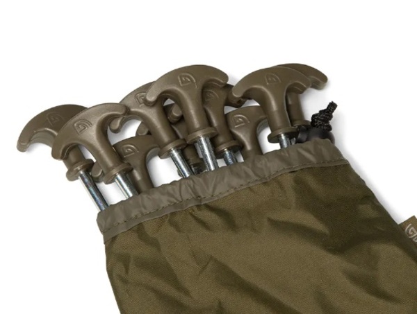 Trakker 8-Inch Peg Set 20cm (10 piezas)
