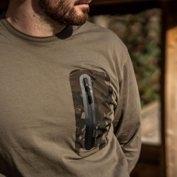 Nash ZT HD Long Sleeve T Shirt Green