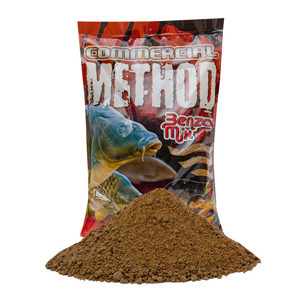 Benzar Mix Commercial Method Groundbait And Pellet