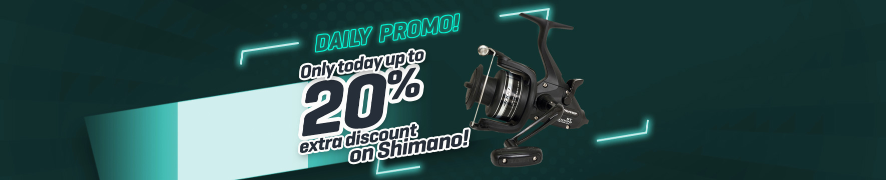 Topbanner: Tot 20% Shimano
