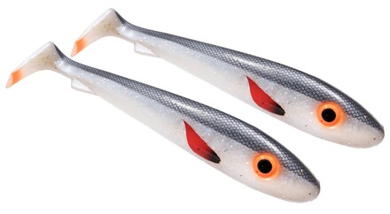 Svartzonker McRubber UV Series 2-Pack Shad Herring (21cm)