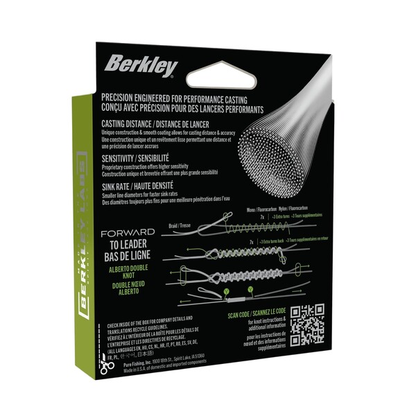 Berkley Forward Braided Line 1800m LVG