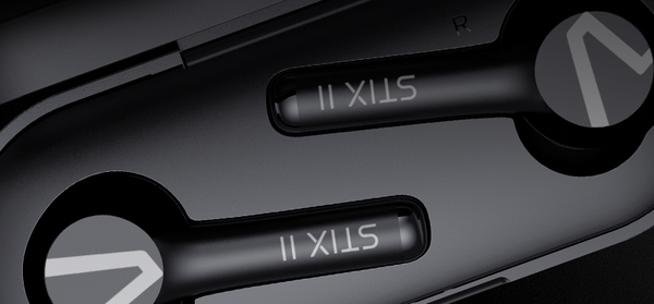 Veho Stix II True Auriculares Inalámbricos Carbon Black