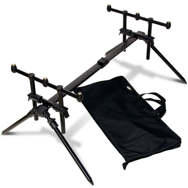 NGT Quickfish 3-Rod Pod inklusive Tasche