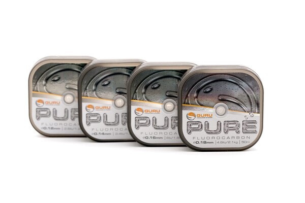 Guru PURE Fluorocarbon Onderlijnmateriaal (50m)