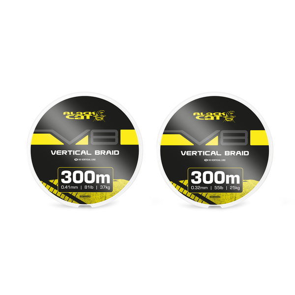 Black Cat V8-Line Meerval Gevlochten Lijn (300m)