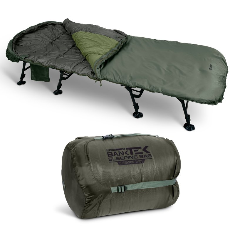 Sac De Couchage 5 Saisons Sonik Bank-Tek 2025 - Taille Large - Neuf Avec Oreiller Offert