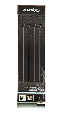 Matrix X3 Power Carp Edge Rigs 15cm (8pcs)