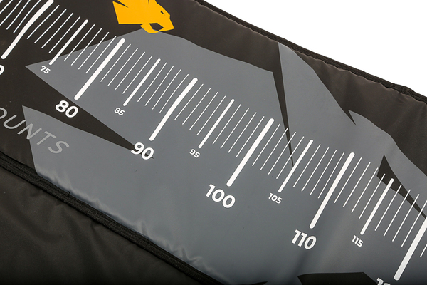 Grayton Roll-Up Measure Roofvis Onthaakmat