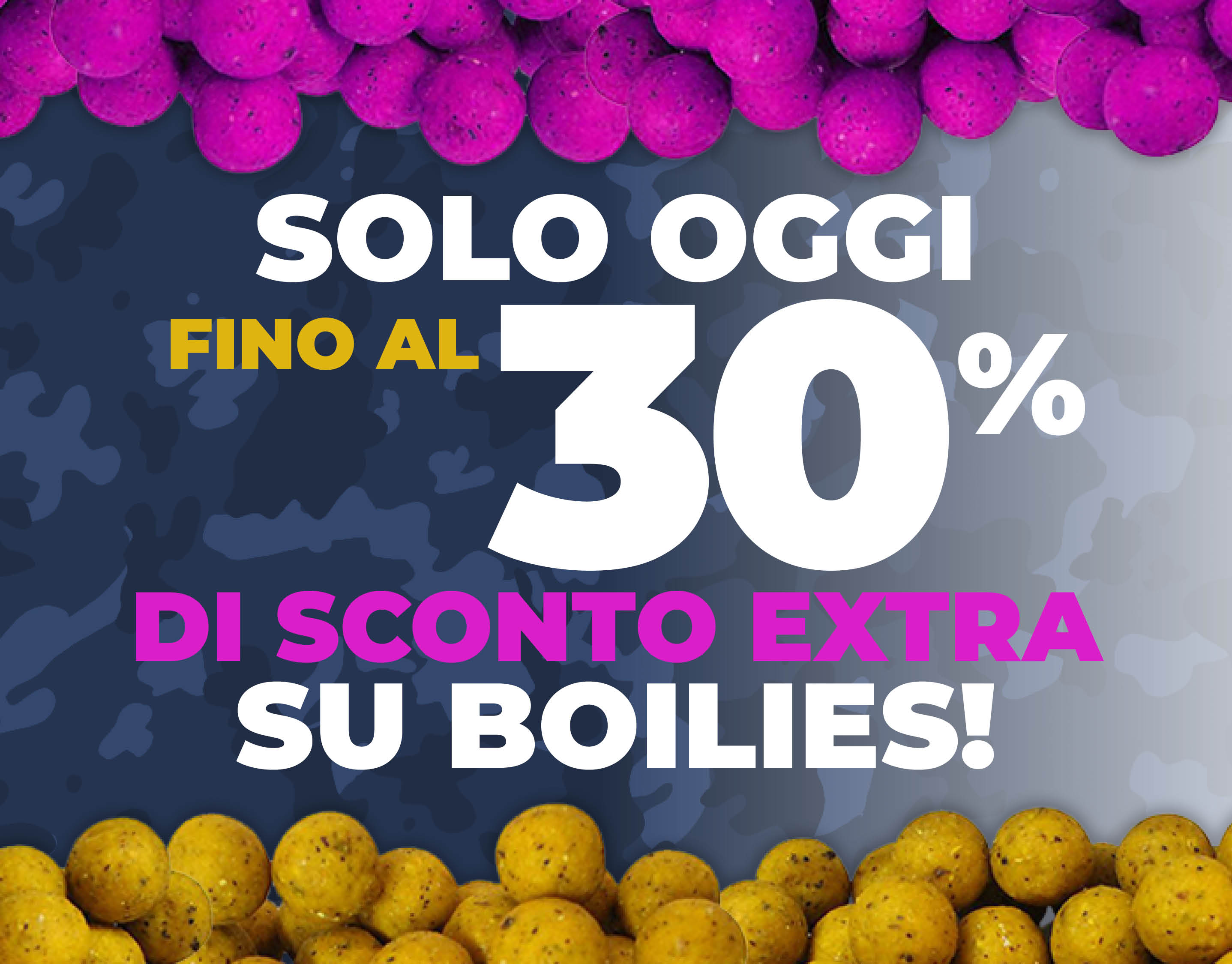 Subbanner: Tot 30% boilies